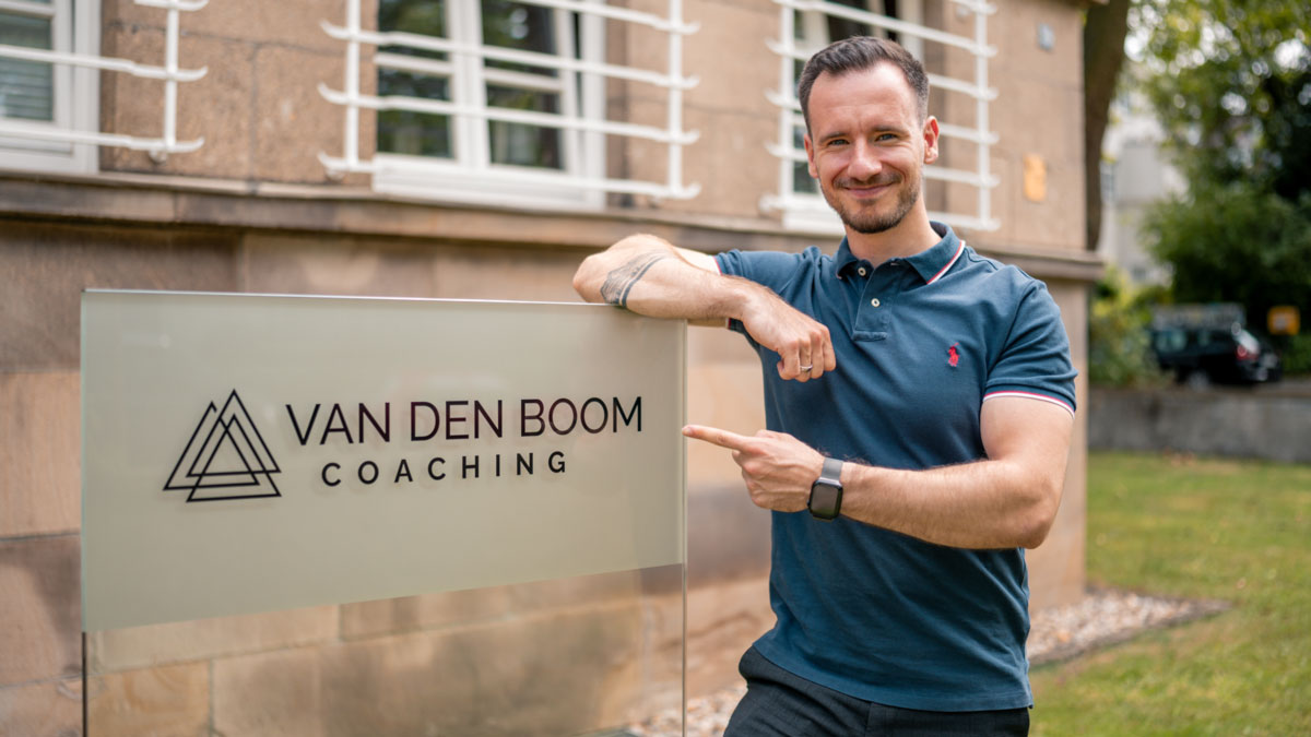 Daniel van den Boom von der VAN DEN BOOM Coaching GmbH