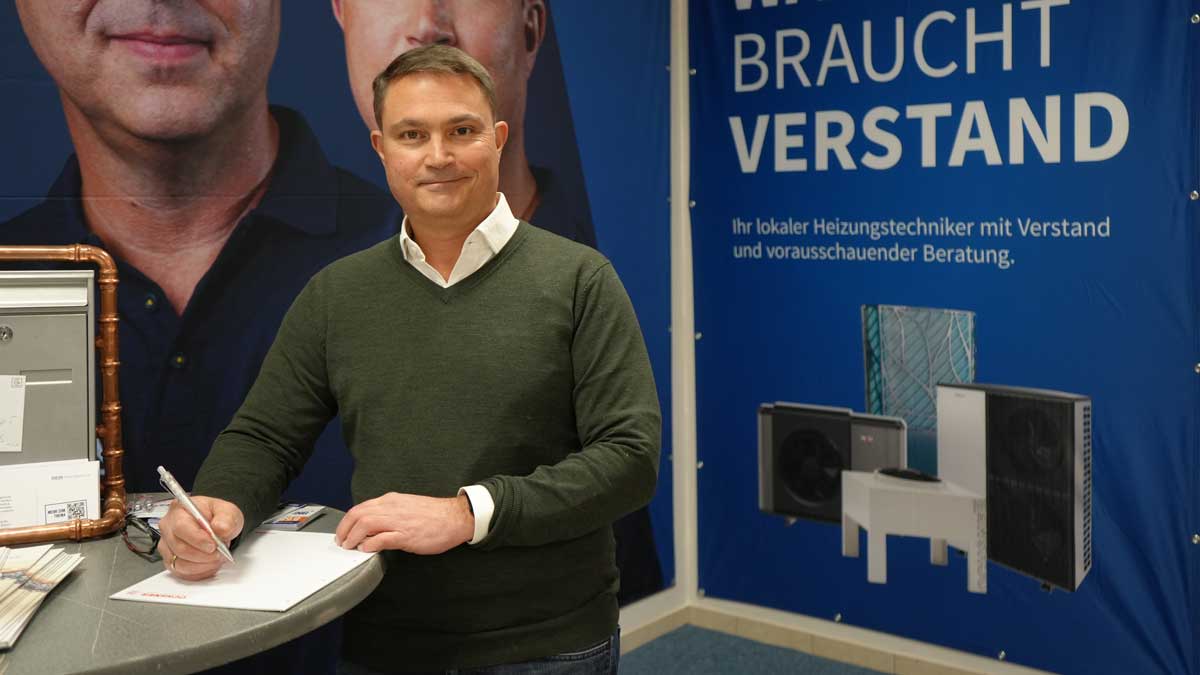 Lars-Oliver Breuer von der Diehn Heizungstechnik GmbH