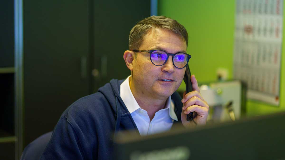 Lars-Oliver Breuer von der Diehn Heizungstechnik GmbH