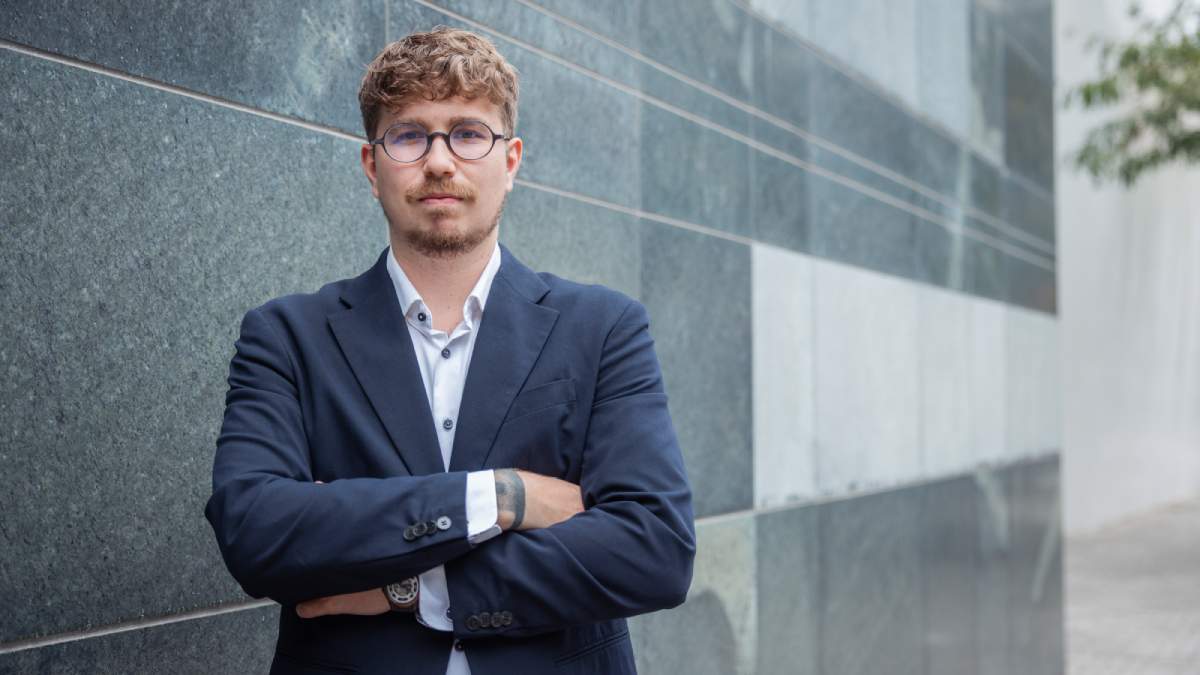 Calvin Crustewitz von der Sali Gruppe